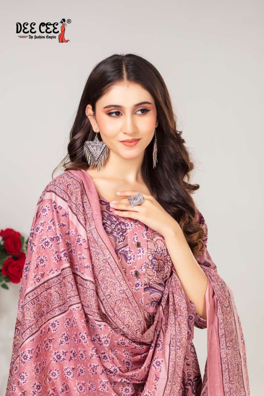 Riya By Dee Cee Cotton Flaired Printed Kurti Bottom With Dupatta Wholesale Market In Surat With Price
